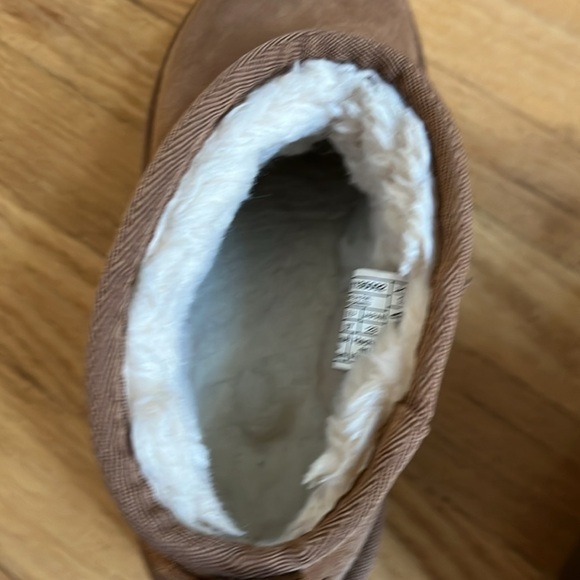 Ugg women’s Classic Ultra Mini Platform chestnut, Sz 6 excellent used condition - Picture 6 of 9